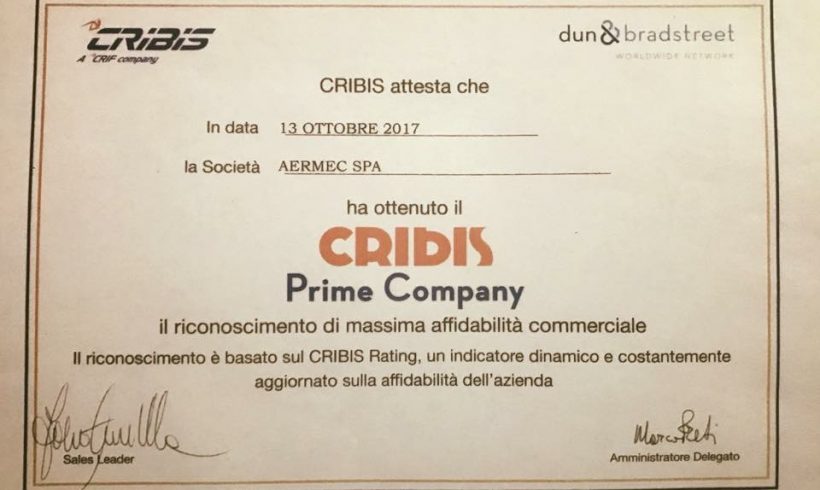 CRIBIS PRIME COMPANY
